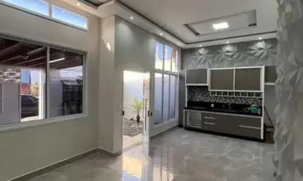 Casa para venda em parque residencial sabiás de 130.00m² com 3 quartos, 1 suite e 3 garagens