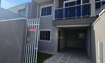 Sobrado com 3 dormitórios à venda, 91 m² por R$ 499.999,00 - Sítio Cercado - Curitiba/PR