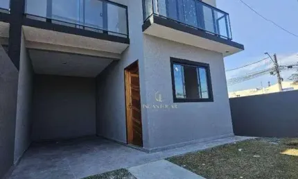 Sobrado de esquina à venda no umbará | 3 dormitórios (02 com sacada) | 81m² | 02 vagas | se enquadra no programa minha casa minha vida | r$ 490.000