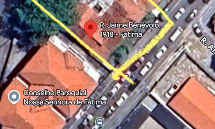 Terreno comercial à venda na Rua Jaime Benévolo, 1918, Fátima, Fortaleza