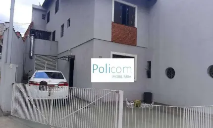 Sobrado com 4 dormitórios à venda, 190 m² por r$ 530.000,00 - jardim santa rosa - taboão da serra/sp