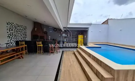 Casa 2 dormitórios para Venda em Mogi Guaçu, Jardim Casa Grande, 2 dormitórios, 1 suíte, 3 banheiros, 3 vagas