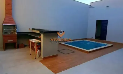 Casa com 3 quartos à venda na Rua Alzira de Castro Oliveira, Residencial São Jerônimo, Franca