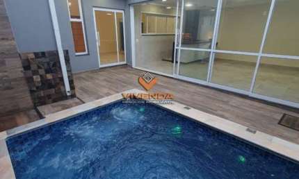 CASA NOVA C/ 3 SUITES, 3 VAGAS, PISCINA AQUECIDA NO PRIMO ME