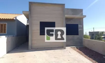 Magnifica Casa (NOVA) de 3 Dormitórios, Sendo 1 Suíte, c/ 2 Vagas, Porto Verde,  Alvorada/RS.