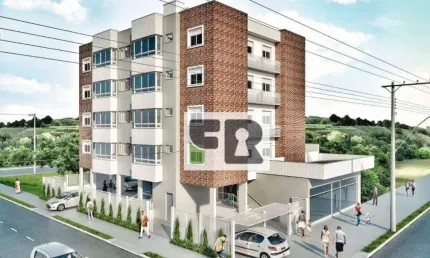 Apartamento com 2 dormitórios à venda, 56 m²  - Porto Verde - Alvorada/RS