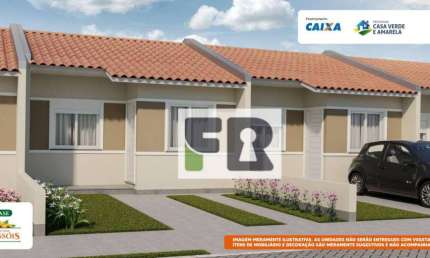 Casa com 2 dormitórios à venda, 44 m² por R$ 197.000,00 - Residencial Meu Rincão - Cachoeirinha/RS