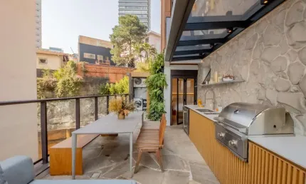Apartamento garden para venda em Vila Madalena com 2 quartos, sendo 1 suíte, 105m²