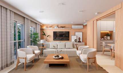 Apartamento tipo para venda com 3 quartos, sendo 3 suítes, 170m²