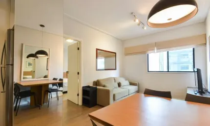Apartamento tipo para venda em Jardim Paulista com 1 quarto, sendo 1 suíte, 50m²