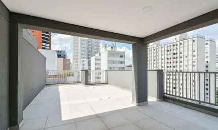 Apartamento garden para venda em Pinheiros com 1 quarto, 80m²