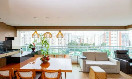 Apartamento tipo para venda com 3 quartos, sendo 3 suítes, 151m²