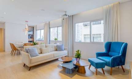 Apartamento tipo para venda com 3 quartos, sendo 3 suítes, 156m²