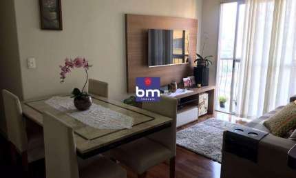 Apartamento à venda em São Paulo, Vila das Belezas, com 3 quartos, com 70 m²