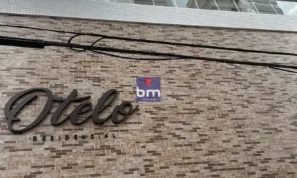 Apartamento à venda em praia grande, canto do forte, com 3 quartos, com 81.09 m², otelo residencial