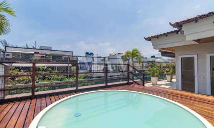 Cobertura linear com piscina e 3 quartos à venda no Recreio