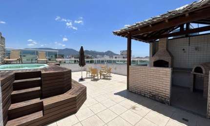 Cobertura duplex com 3 suítes e piscina à venda no Recreio - RJ