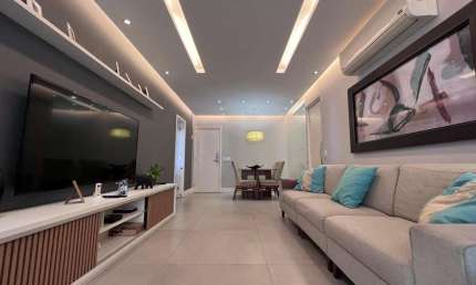 Apartamento com 4 quartos reformado à venda no Condomínio Jardins do Recreio