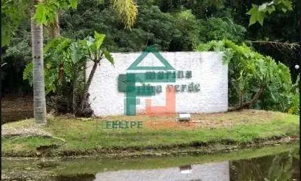 Terreno de esquina na marina ilha verde  fundo para o canal