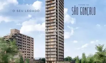 Torre de São Gonçalo, apartamento alto padrão andar alto com 3 suites