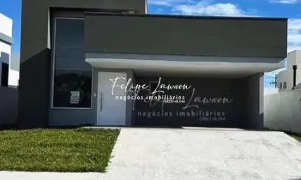 Casa em condomínio fechado com 3 quartos à venda no Laranjal, Pelotas 