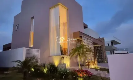 Casa alto padrão com 3 suítes no condomínio alphaville