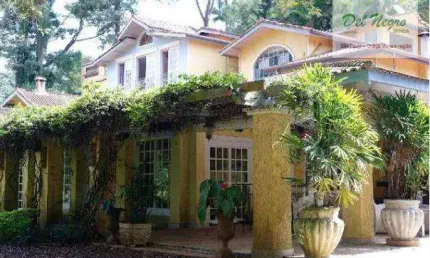 Casa com 7 dormitórios à venda, 1025 m² - fazendinha, granja viana.