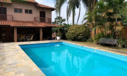 Casa com 4 dormitórios à venda, 450 m² - Jardim Passargada E, Granja Viana.