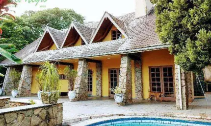 Casa com 3 dormitórios à venda, 350 m² - gramado, granja viana.