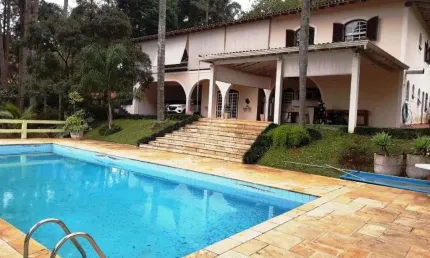 Casa com 4 dormitórios à venda, 658 m² - Fazendinha, Granja Viana.