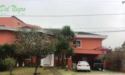 Casa com 5 dormitórios à venda, 600 m² - parque das artes, granja viana.