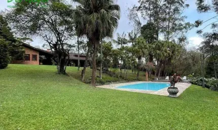 Casa com 4 suítes à venda, 970 m² - fazendinha, granja viana.