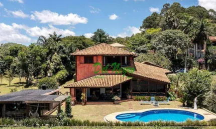 Casa com 4 suítes à venda, 724 m² - vila de são fernando, granja viana.