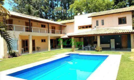 Casa com 5 suítes à venda, 540 m² - Parque Frondoso, Granja Viana.