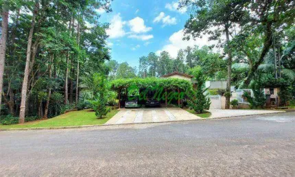 Casa com 5 suítes à venda, 479 m² - vila dos pinos, granja viana.