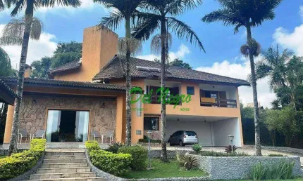 Casa com 4 dormitórios à venda, 400 m² - Recanto Verde, Granja Viana.