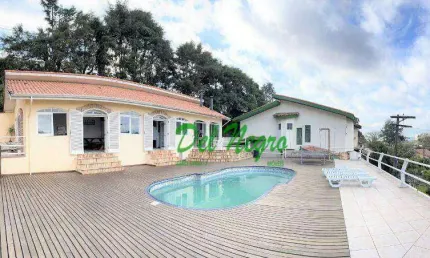 Casa com 5 dormitórios à venda, 540 m² - petit village, granja viana.