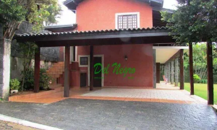 Casa com 5 dormitórios à venda, 420 m² - residencial euroville, granja viana.