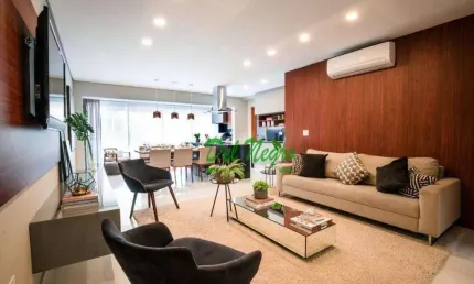 Apartamento com 3 dormitórios à venda, 139 m² - Costa do Marfim, Granja Viana.
