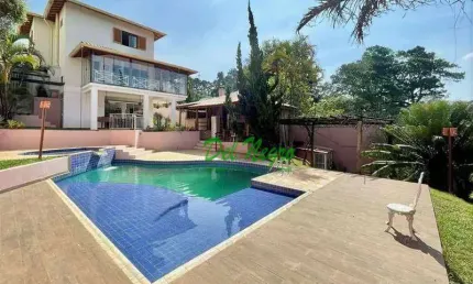 Casa com 3 suítes à venda, 357 m² - paineiras ii, granja viana.