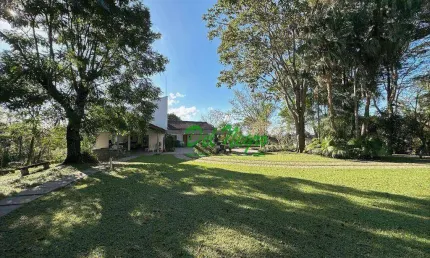 Casa com 3 dormitórios à venda, 434 m² - fazendinha, granja viana.