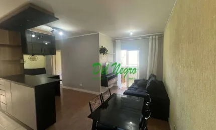 Apartamento com 2 dormitórios à venda, 55 m² - Bosque dos Esquilos, Granja Viana.
