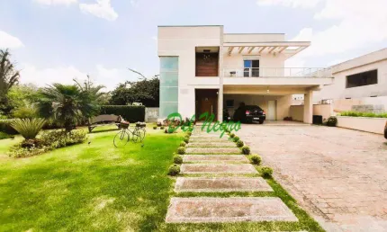 Casa com 4 suítes à venda, 376 m² - Reserva Santa Maria, Jandira/SP.