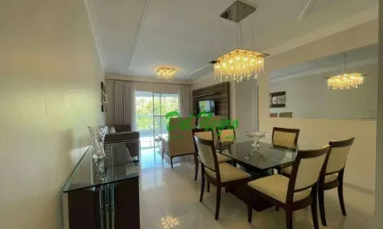 Apartamento com 3 dormitórios à venda, 103 m² - queluz vitta, granja viana.
