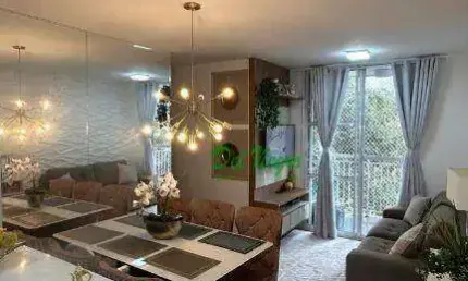 Apartamento com 3 dormitórios à venda, 60 m² por R$ 460.000,00 - Jaguaré - São Paulo/SP