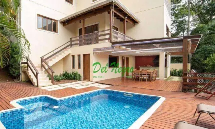 Casa com 4 suítes para alugar, 323 m² - Venda ou Aluguel - Aldeia da Fazendinha, Granja Viana.