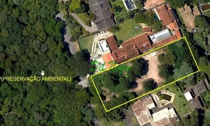 Terreno à venda, 2635 m² - Fazendinha, Granja Viana.