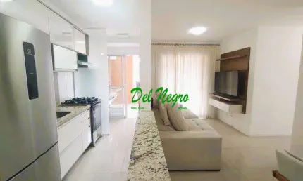 Apartamento com 3 dormitórios à venda, 69 m²  - Edifício Terraço D' Arte, Granja Viana.
