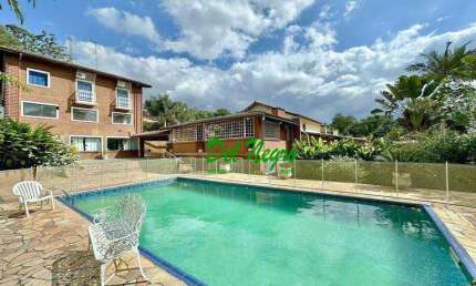 Casa com 5 suítes, 650 m² - Venda ou Aluguel - Parque Dom Henrique II, Cotia.