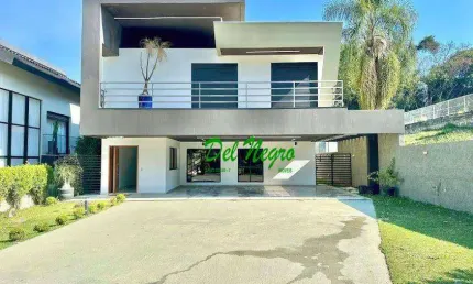 Casa com 4 suítes à venda, 360 m² - vintage, granja viana.